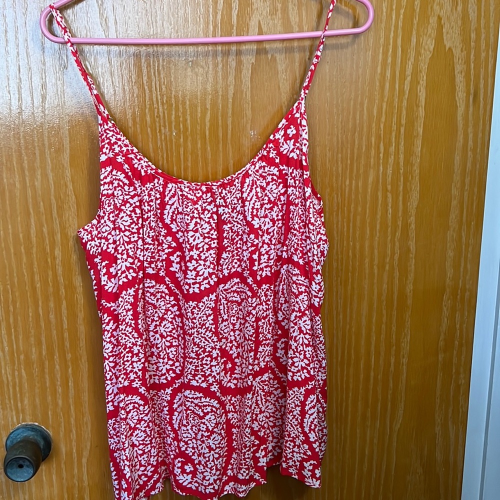 Gap spaghetti strap swing top